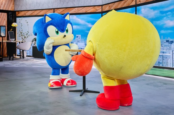 Sonic, Pac-Man